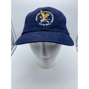 Bedford Rifle & Revolver Club Inc. Blue Cap Hat Snap-back Yupoong